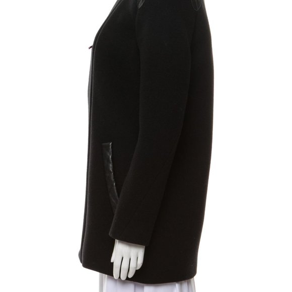 Maje Wool Cashmere Blend Wool Coat, Size 36 - Picture 3 of 3